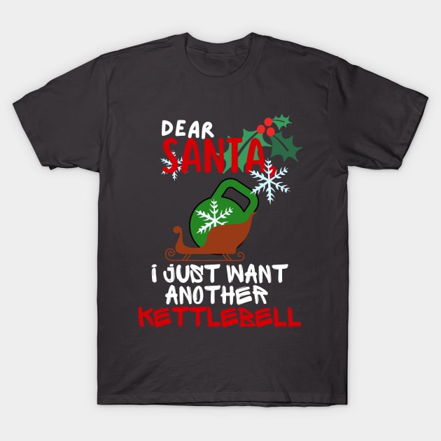 Kettlebell Christmas Gift T-Shirt by J335tudi0z